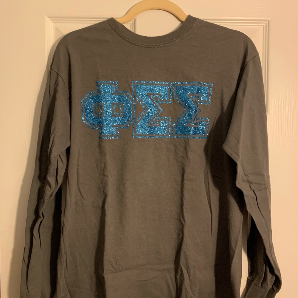 Phi sigma sigma long sleeve shirt M